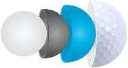 Golf Balls-4-layer Surlyn golf ball
