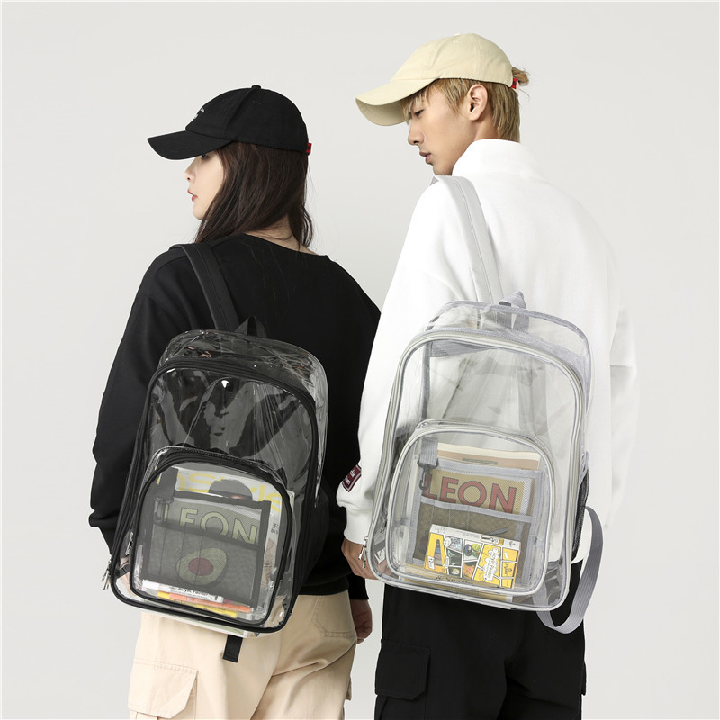 Clear PVC Backpack big size-20260109